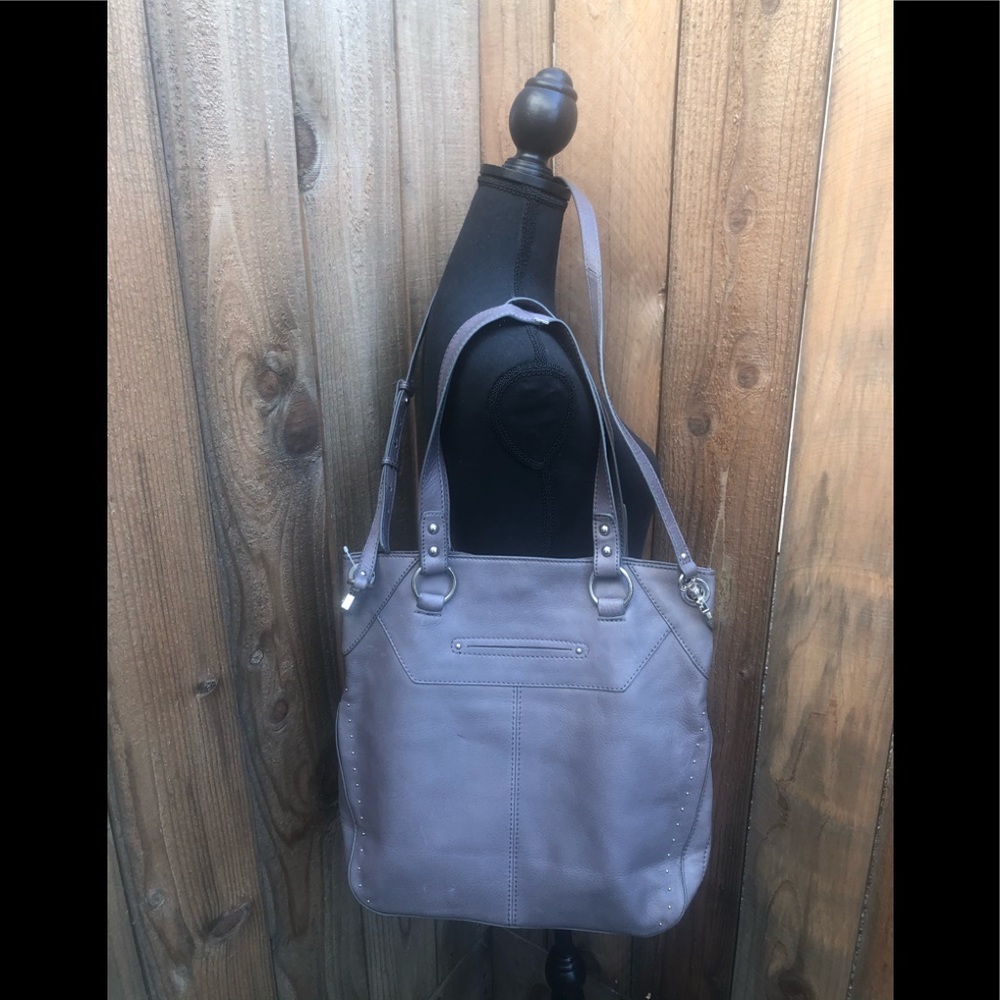 New B. Makowsky Studded Out Crossbody - Picture 2 of 7